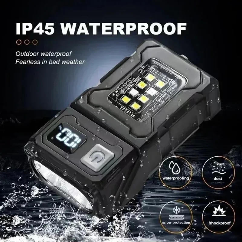 Belro pocket flashlight with compact design and adjustable beam, suitable for everyday carry and outdoor use.