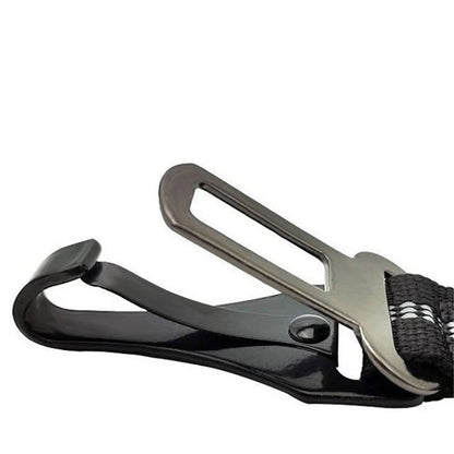 Belro dog car seat safety belt attached to a vehicle seat, ensuring secure travel for pets with durable, adjustable design.