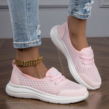 Women’s soft sole mesh orthopedic shoes by Belro with cushioned comfort and breathable design for health and beauty.