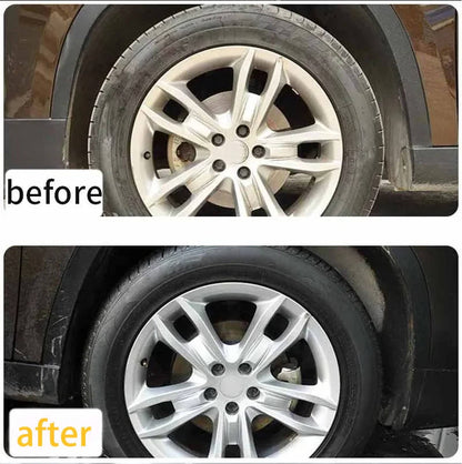 Belro 2 Set Tire Shine Spray for car tires, enhancing gloss and protection with a convenient spray formula.