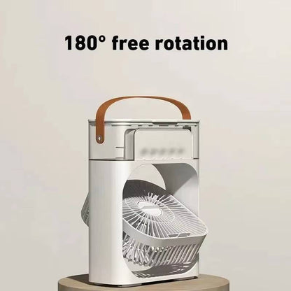 Belro desk fan with adjustable height and blades, compact design, perfect for home or office cooling.
