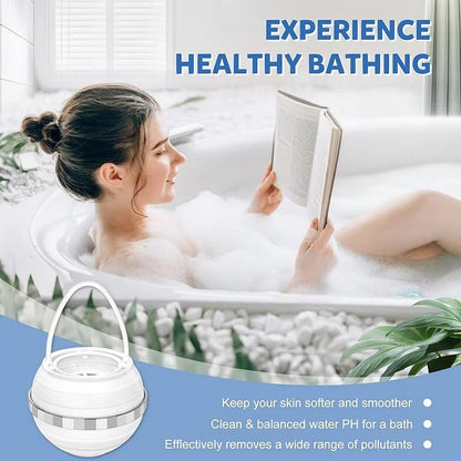 Belro bath filter for tub, a plumbing tool and hardware accessory, showing the filter unit designed for water purification.