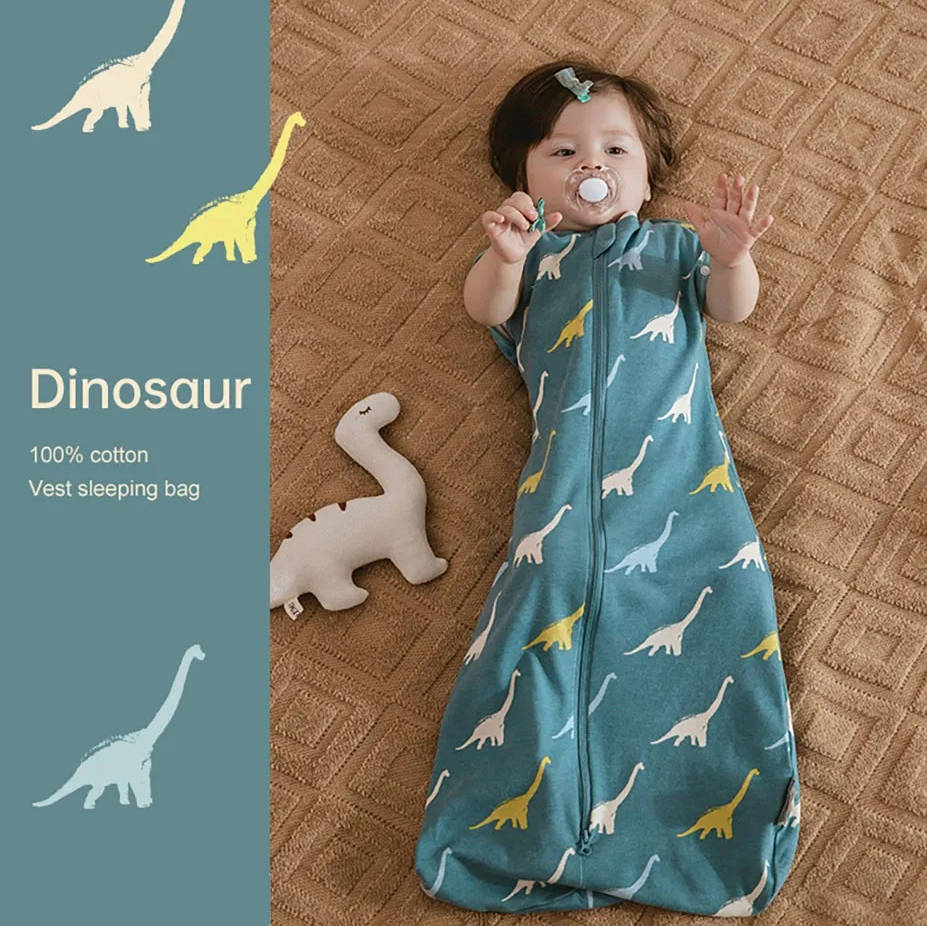 Belro baby sleeping bag in soft, cozy sleepwear, designed for comfort and warmth during bedtime.