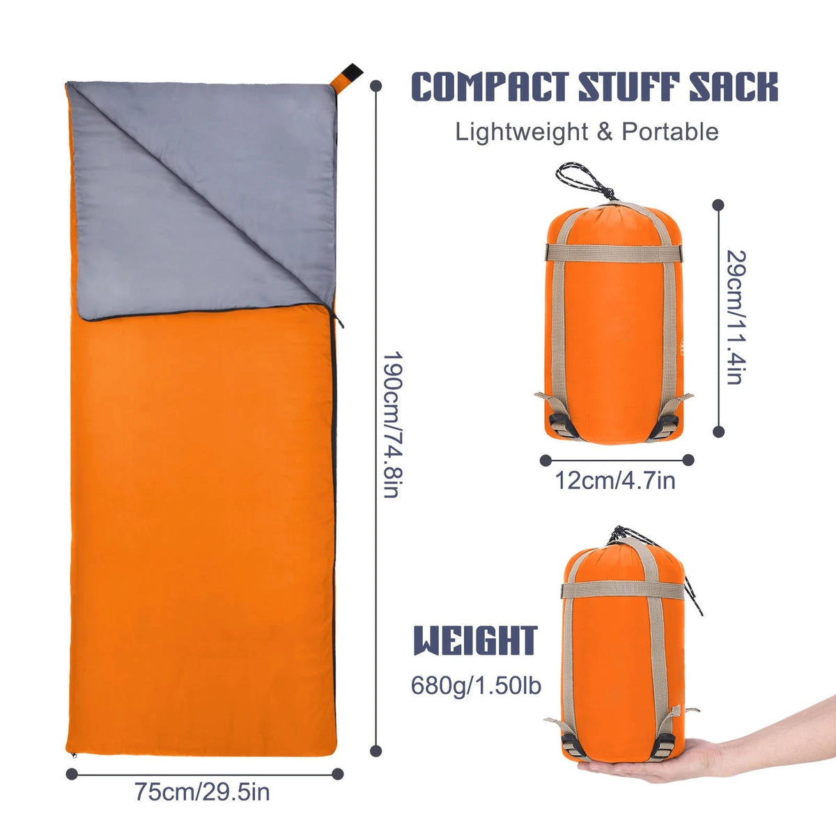 Belro adult sleeping bag laid out with its insulated interior visible, suitable for camping and outdoor adventures.