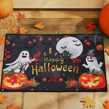 Belro Halloween doormat with spooky design, perfect for home decor and garden entrance during Halloween season.