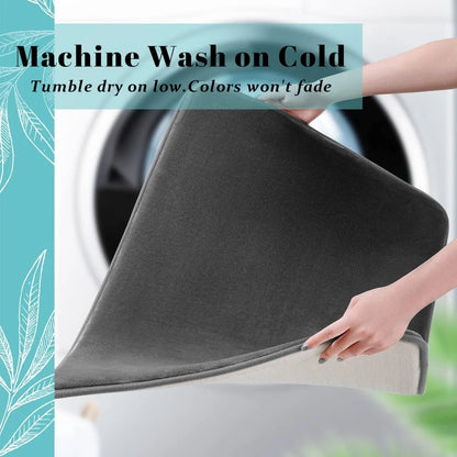 Belro super absorbent floor mat 40x60cm with soft texture, ideal for home entryways and high-traffic areas.