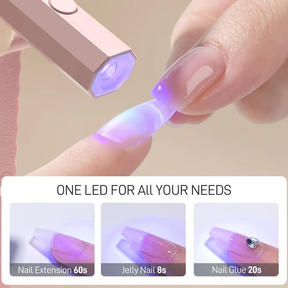 Belro portable LED nails lamp for quick, efficient gel nail curing, compact electronic lighting device.
