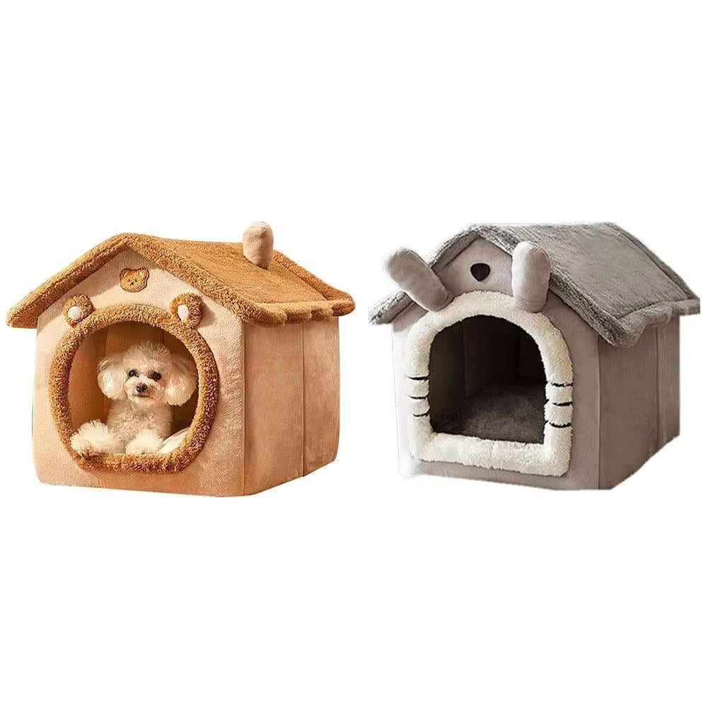 Belro indoor cat house with cozy enclosed design for comfortable feline shelter and play in home and garden setting.