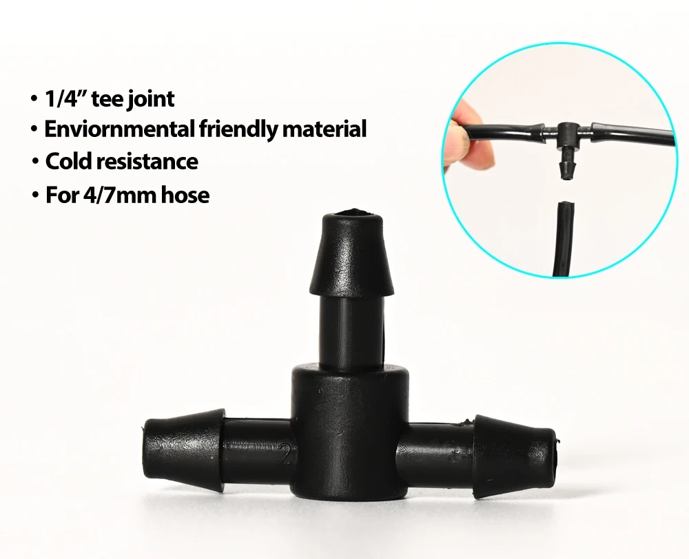 Belro drip irrigation system with automatic timer, showing hoses and control unit for efficient garden watering.