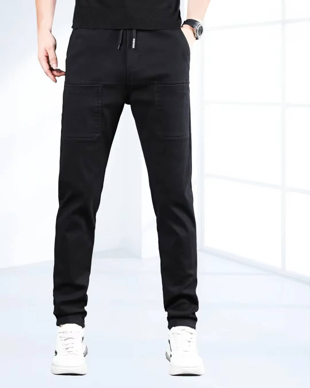 Men's high stretch cargo pants with multiple pockets by Belro, featuring a comfortable fit and durable fabric.