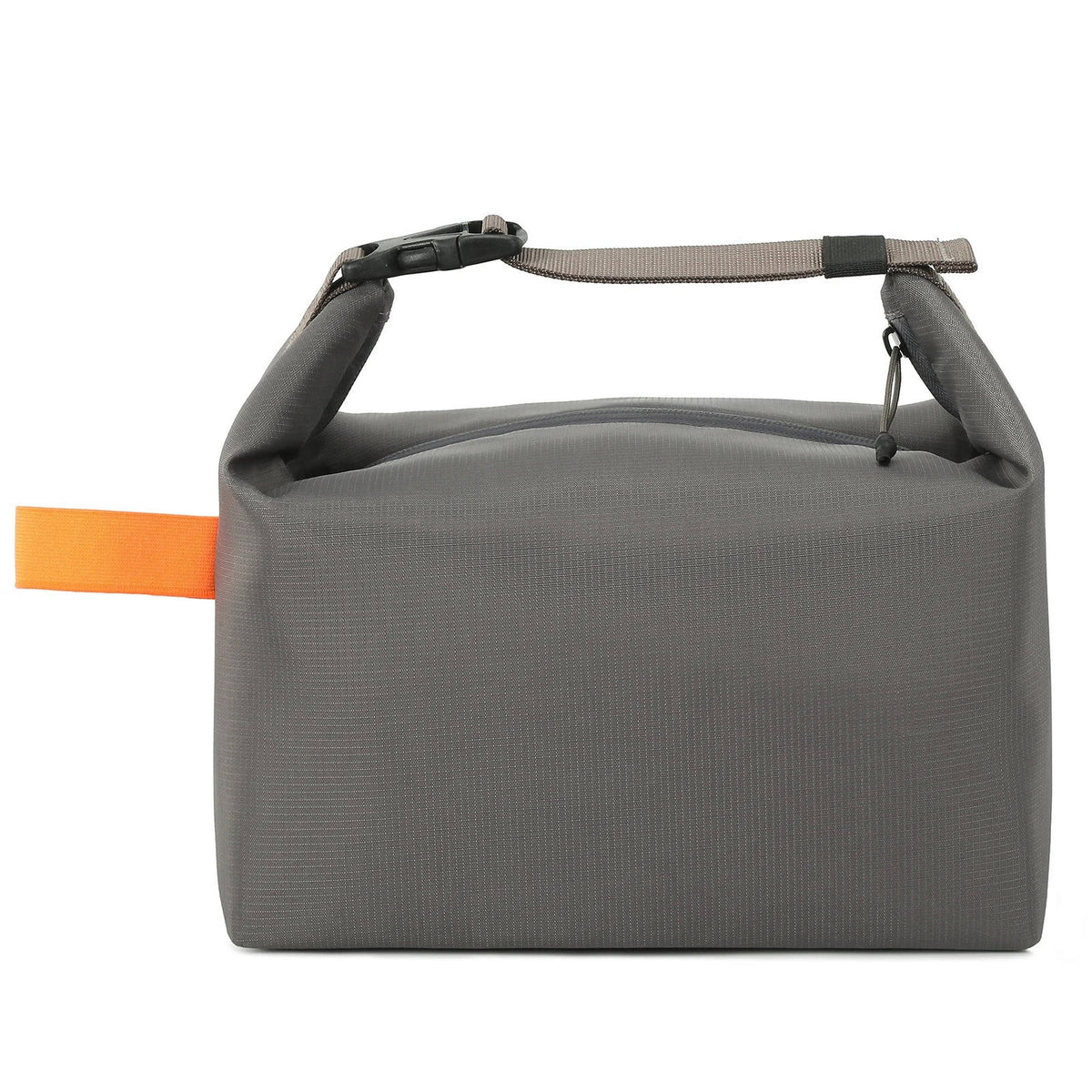 Belro insulated lunch bag in black with zipper closure and carry handle, designed for portable food storage and freshness.