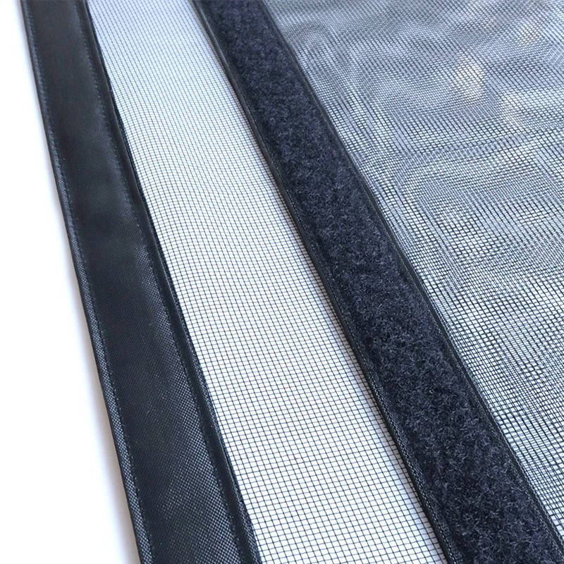 Belro magnetic screen door for men, custom sizes, showing easy installation and durable mesh design for insect protection.