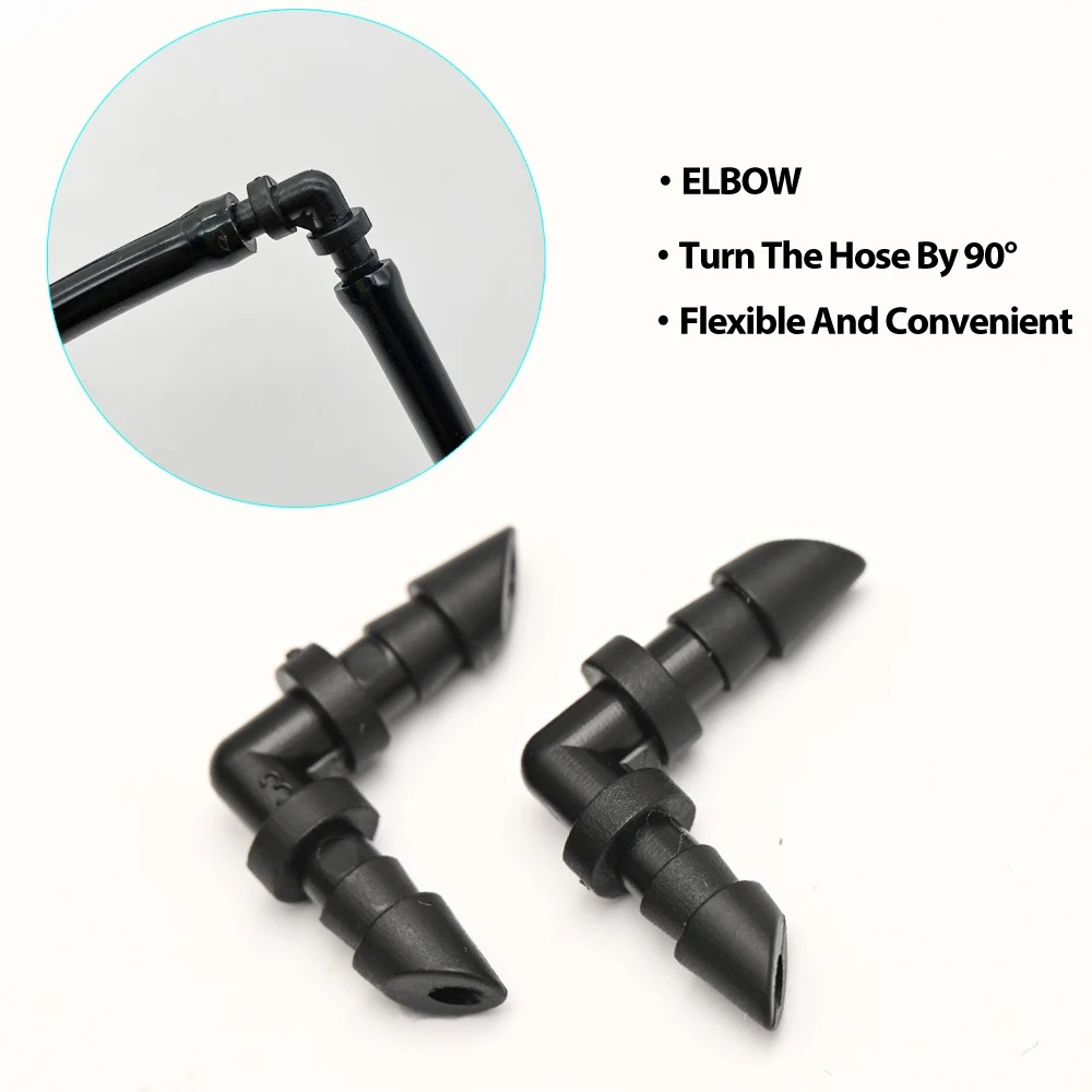 Belro drip irrigation system with automatic timer, showing hoses and sprinklers for efficient garden watering in tools and hardware.