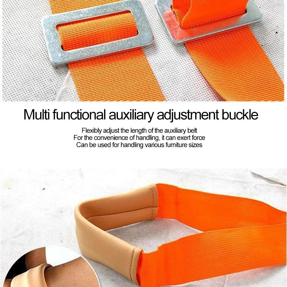Men's Belro moving furniture straps, durable clothing accessory with adjustable straps for secure furniture lifting.