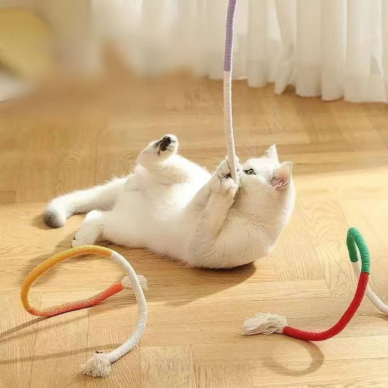 Belro cat chew toy, durable pet supplies for cats, colorful and textured for playful chewing and dental health.
