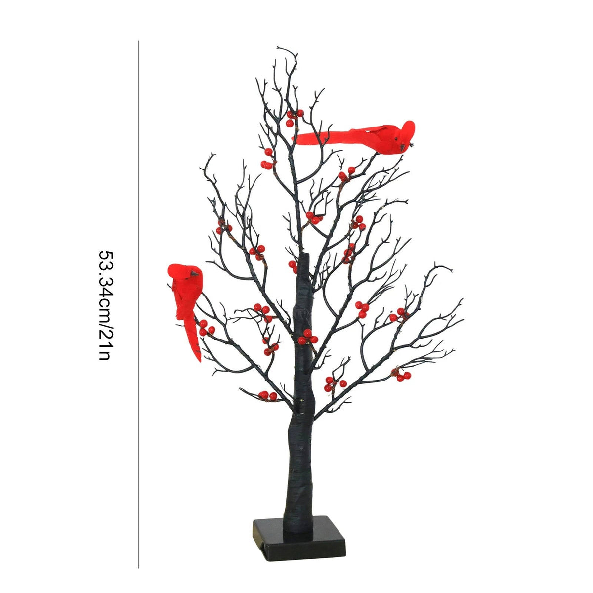 Belro glowing decorative tree night light with illuminated branches, perfect for ambient lighting and home decor.