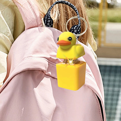 Belro Duck Stress Relief Fidget Toy shown with soft yellow duck design and textured surface for stress relief and sensory play.