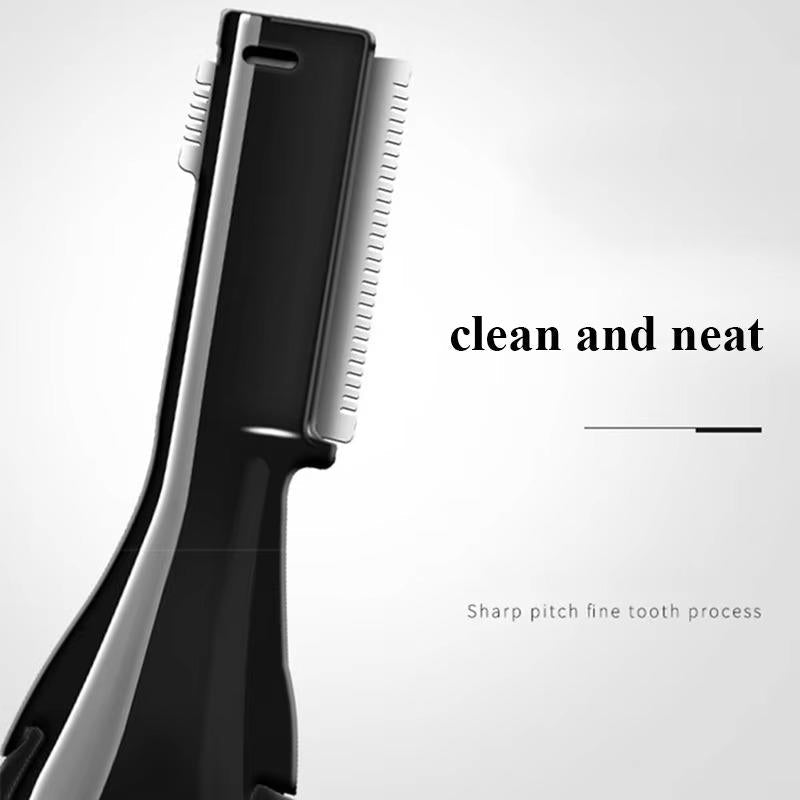 Belro eyebrow trimmers with compact electric design, featuring a precision trimming head for grooming eyebrows and facial hair.