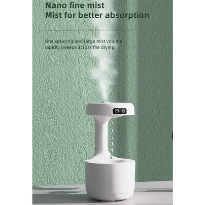 Small Belro humidifier for home, compact electronics appliance with water tank and mist outlet for improved air quality.