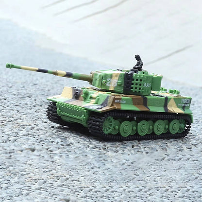 Belro RC tank toy with detailed design and moving parts, perfect for kids and collectors.
