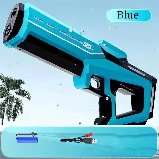 Belro electric water gun for outdoor play, featuring bright colors and a sleek design, perfect for energetic water battles.