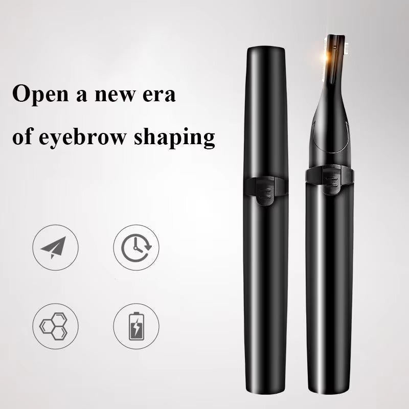 Belro eyebrow trimmers, personal care electronic device with precision blades for grooming eyebrows and facial hair.