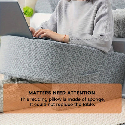 Belro reading pillow for bed, supportive cushion designed for comfortable reading and relaxation in the home.