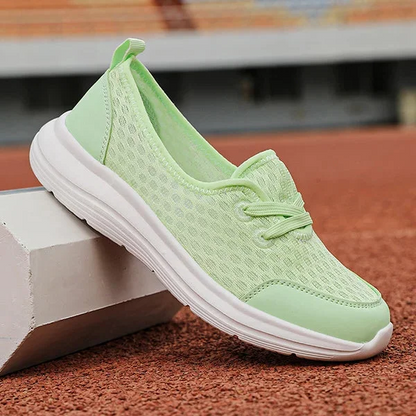 Belro women's soft sole mesh orthopedic shoes with comfortable design and supportive fit, ideal for health and beauty needs.