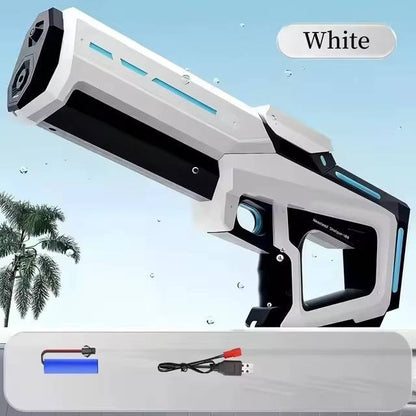 Belro electric water gun toy with colorful design, suitable for outdoor play and water battles.