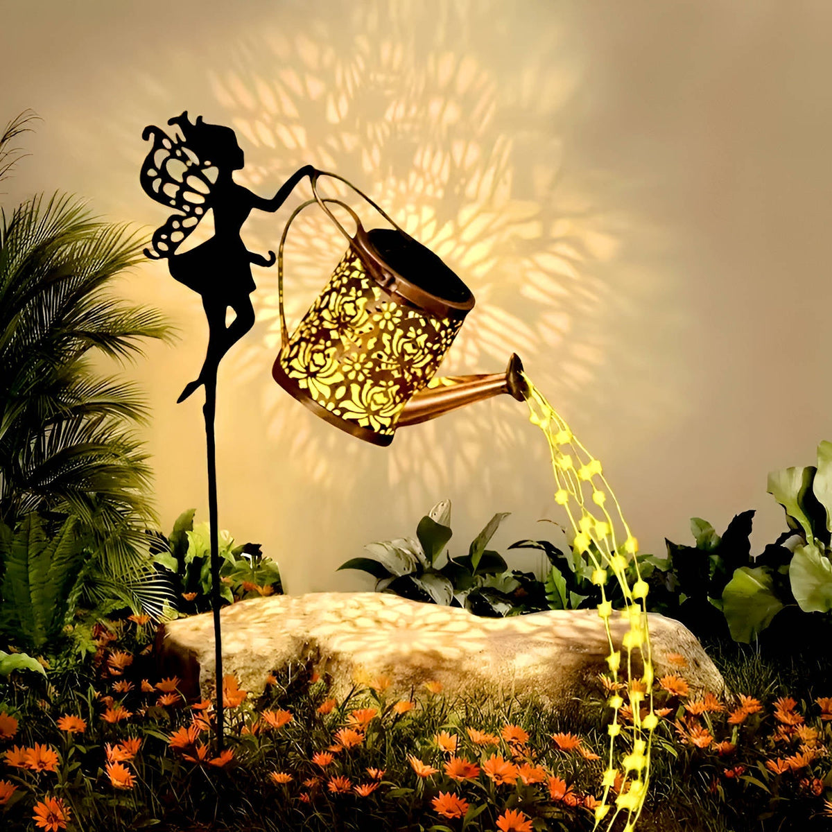 Belro outdoor hanging fairy lamp with umbrella-shaped light decorations for outdoor ambiance and decorative accessories.