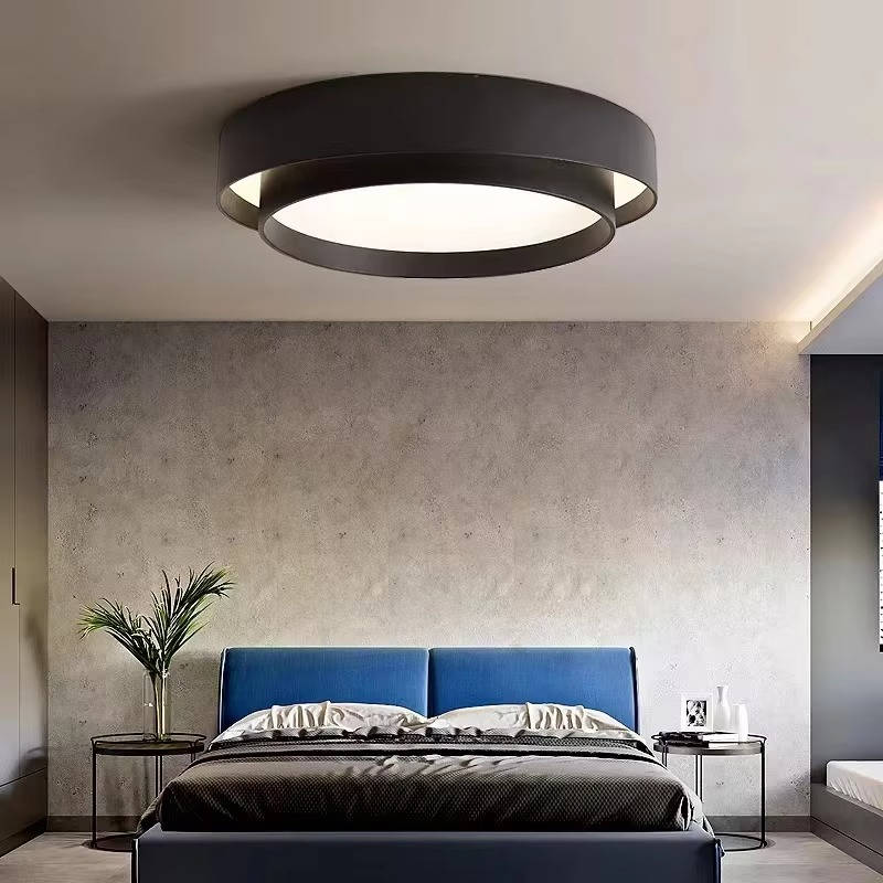 Belro LED modern ceiling lamp for outdoor use, stylish light fixture with sleek design for home and garden exterior lighting.