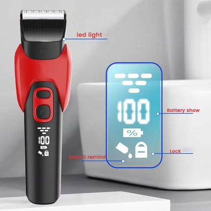 Belro electric professional dog grooming hair clipper with adjustable blades and ergonomic design for pet grooming accessories.