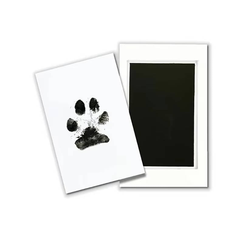 Belro Dog Paw Print Kit with tools and ink pads for creating pet paw prints, ideal for dog grooming and keepsakes.