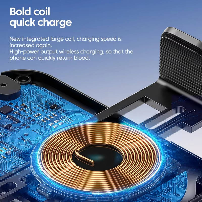 Belro car wireless charger phone mount attached to dashboard, holding a smartphone for easy charging and hands-free use.