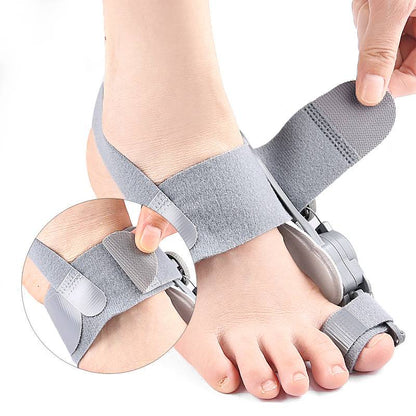 Belro Natural Bunions Corrector Toe Spacer showing clear silicone design for toe alignment and bunion relief.