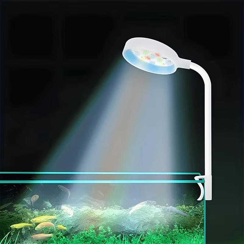 Belro fish tank light, aquarium LED lighting fixture for freshwater and saltwater tanks, with adjustable brightness and sleek design.