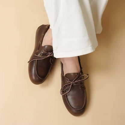 Women Belro genuine leather moccasins, stylish footwear with soft leather uppers and comfortable slip-on design, perfect for casual wear.