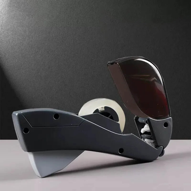 Belro automatic tape dispenser cutter for clothing, featuring sleek design and easy tape cutting functionality for men’s apparel.