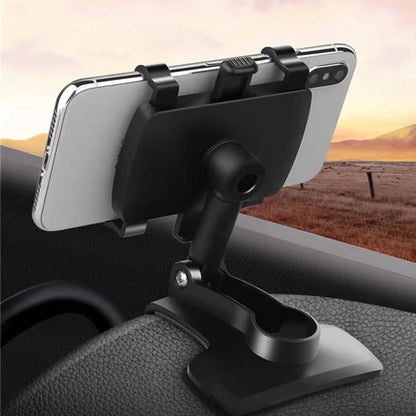 Belro car phone dashboard holder mounted on car dashboard, compatible with smartphones, for easy hands-free use while driving