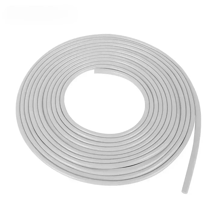 Belro Car Door Edge Scratch Protector Strip installed on vehicle door, made of durable material to prevent scratches and dents.