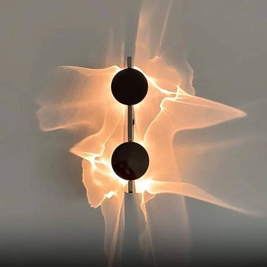 Belro minimalist wall sconce light mounted outdoors, featuring a sleek modern design for home exterior lighting.