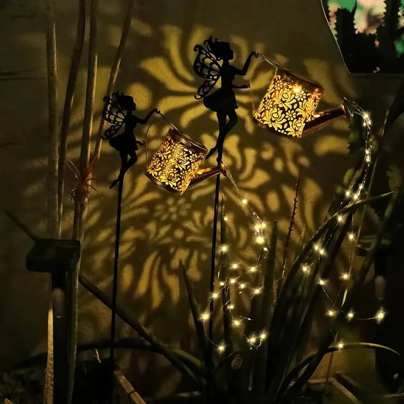 Belro outdoor hanging fairy lamp accessory under umbrella, decorative string lights for outdoor lighting and ambiance.