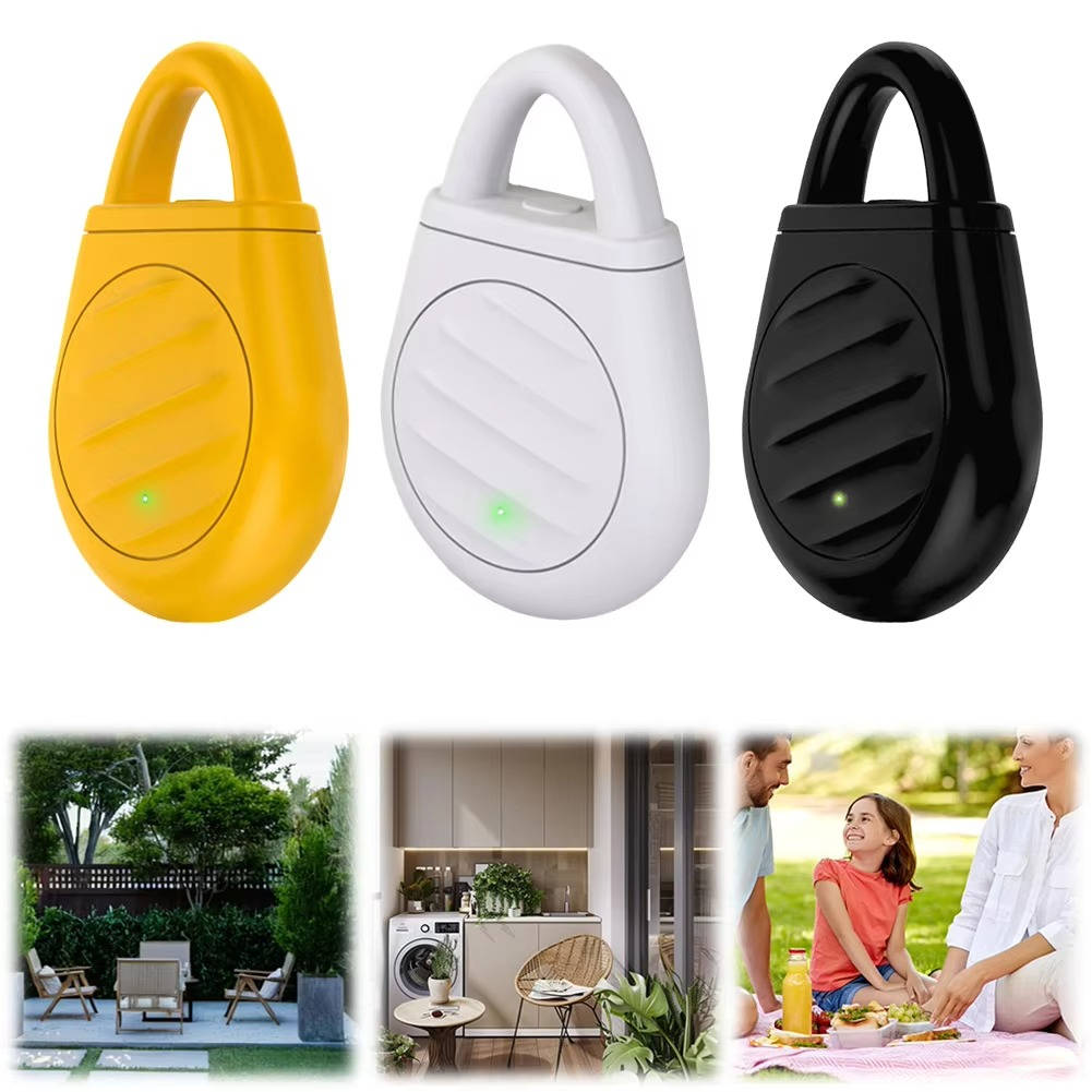 Belro ultrasonic mosquito repellent device for outdoor pest control, with a compact design for home and garden use.