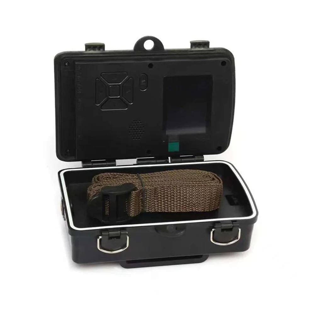 Belro night vision outdoor wildlife camera showing lens, motion sensor, and rugged outdoor design for trail surveillance.