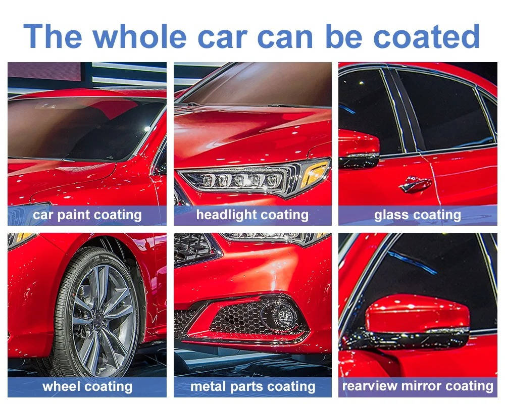 Belro ceramic coating for cars displayed on a table, showcasing a smooth, glossy finish ideal for vehicle protection and shine.