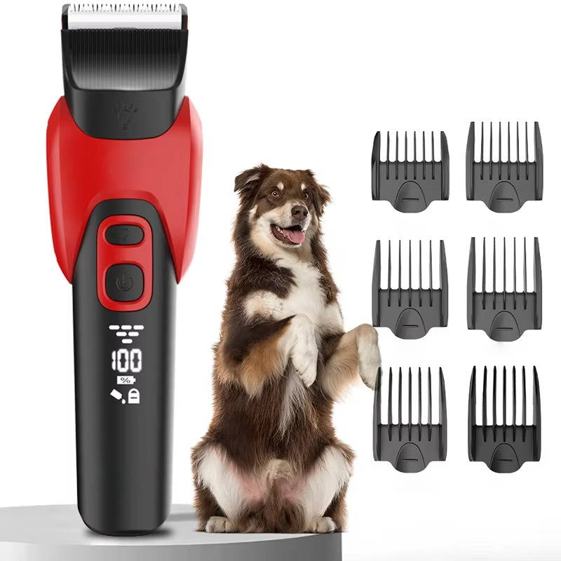 Belro electric professional dog grooming hair clipper with adjustable blades and ergonomic design for pet grooming.