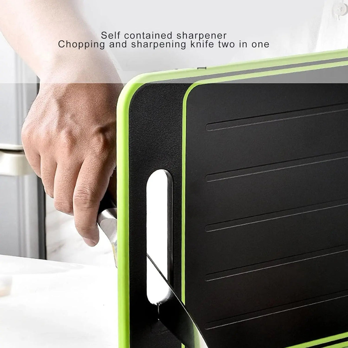 Belro 4-in-1 Cutting Board and Thaw Defrosting Tray for kitchen and dining, featuring multiple surfaces and a thawing area.