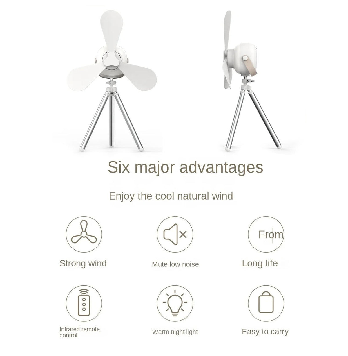 Wireless ceiling fan by Belro with modern design, mounted on ceiling in outdoor home and garden space, providing cooling and air circulation.