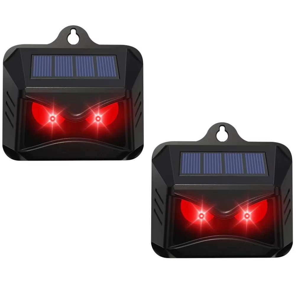 Belro solar-powered ultrasonic animal repellent device for outdoor pest control, designed to keep pests away from home and garden.