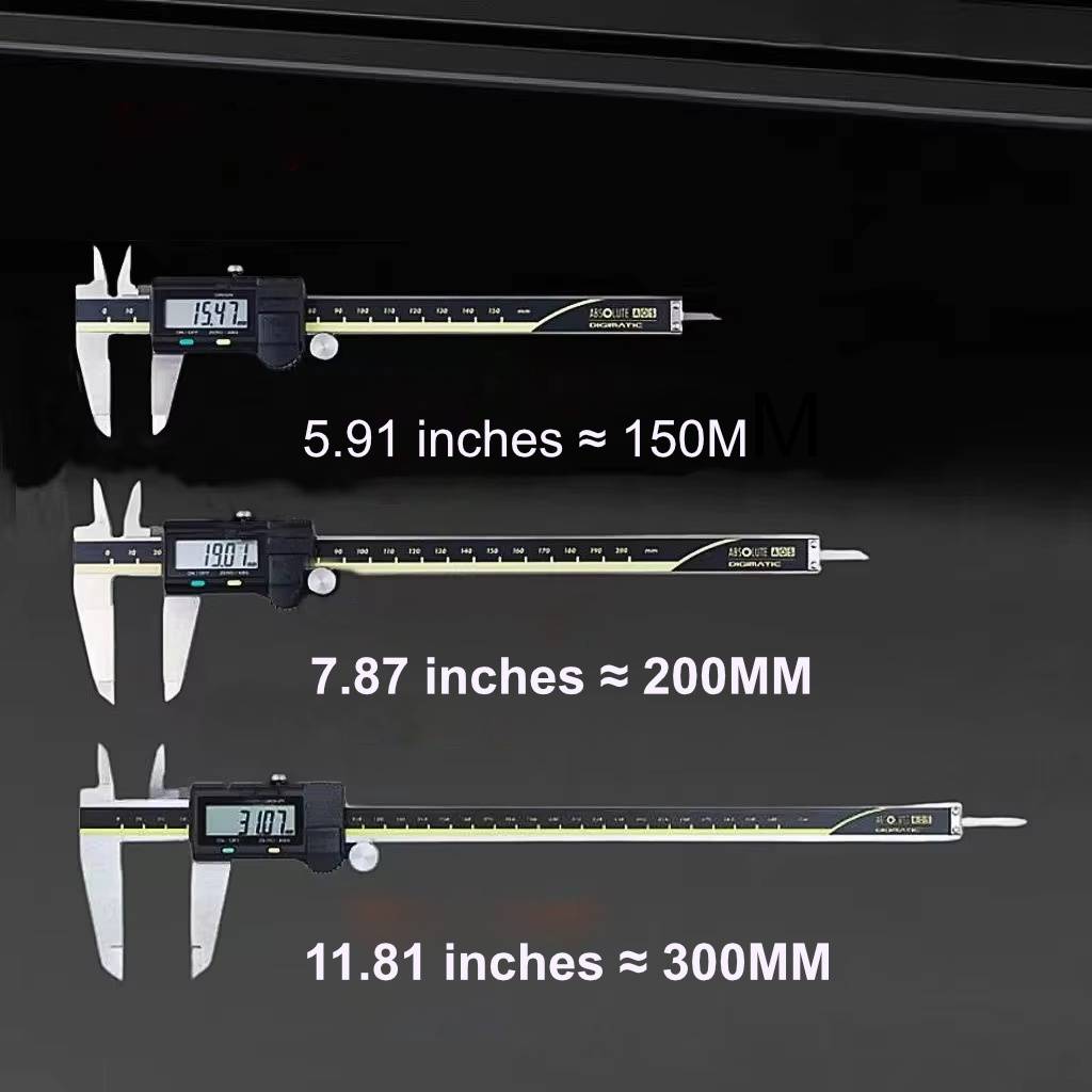 Belro digital caliper displaying measurement readings, precision measuring tool for accurate measurements in tools and hardware.